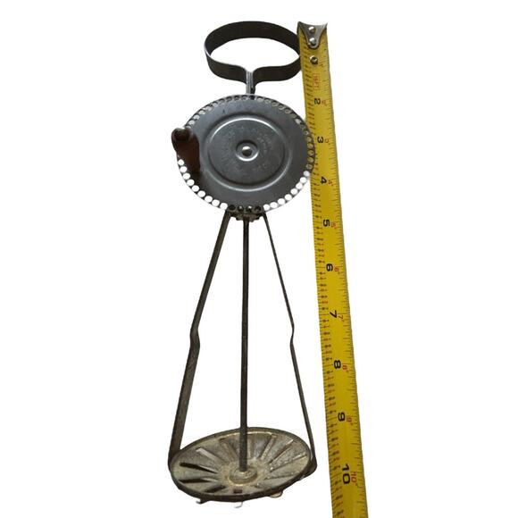 Cassidy Fairbank Mfg Chicago USA 1920's Turbine Wood Handle Eggbeater Rare - Picture 6 of 7